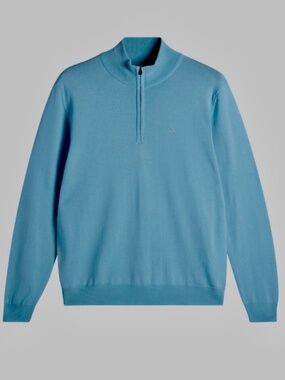 2027 SPRING SAMPLE 🔥 KIYAN BALTIC SEA 1/4 ZIP MERINO WOOL SWEATER